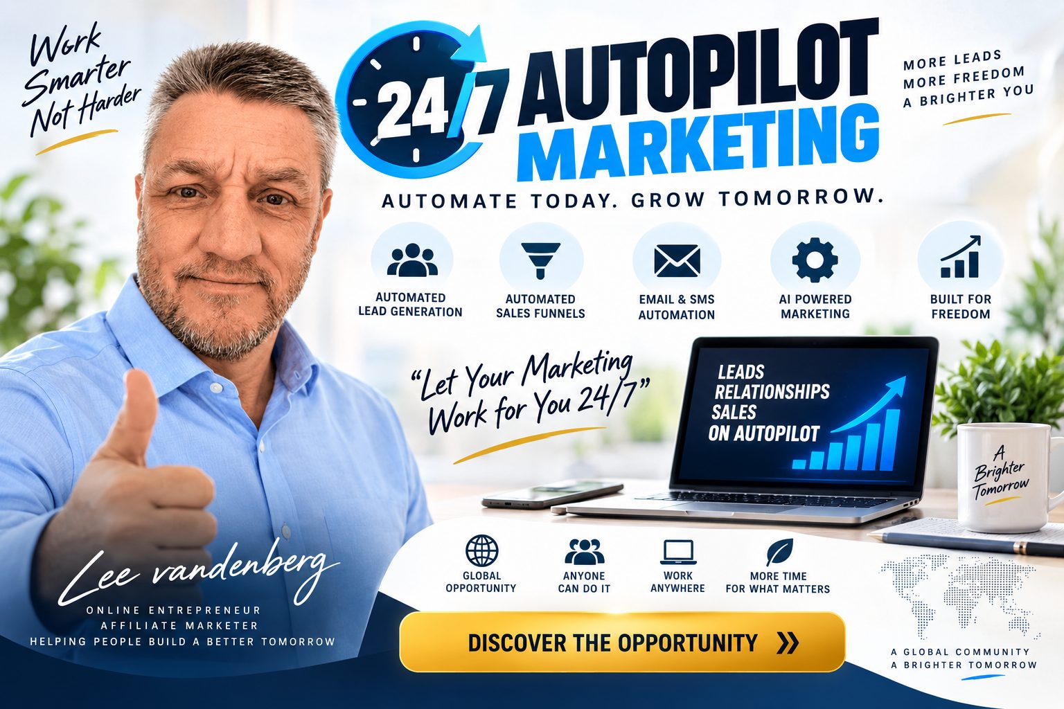 24/7 Autopilot Marketing — Lee vandenberg
